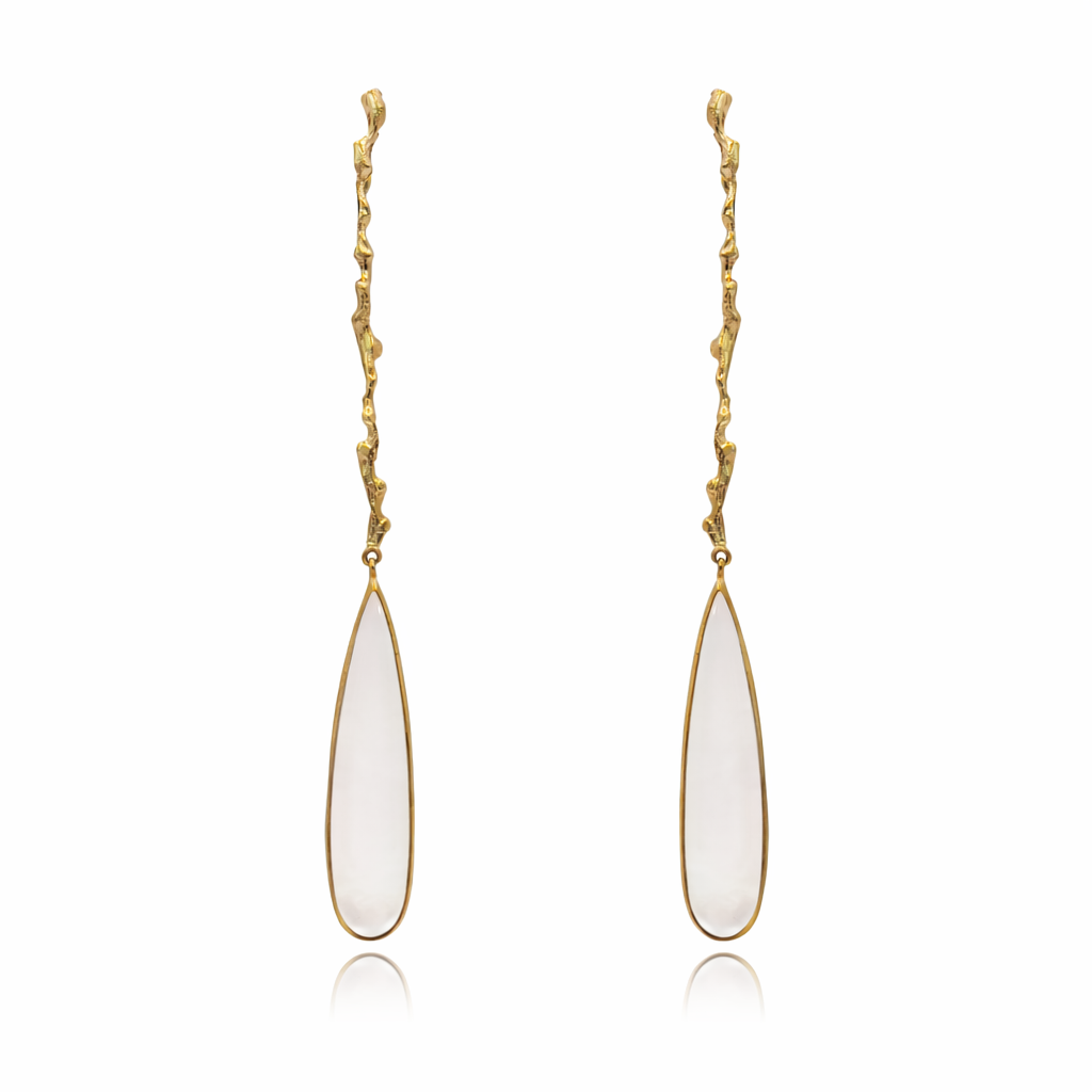 Pendientes Adar Gota Nácar