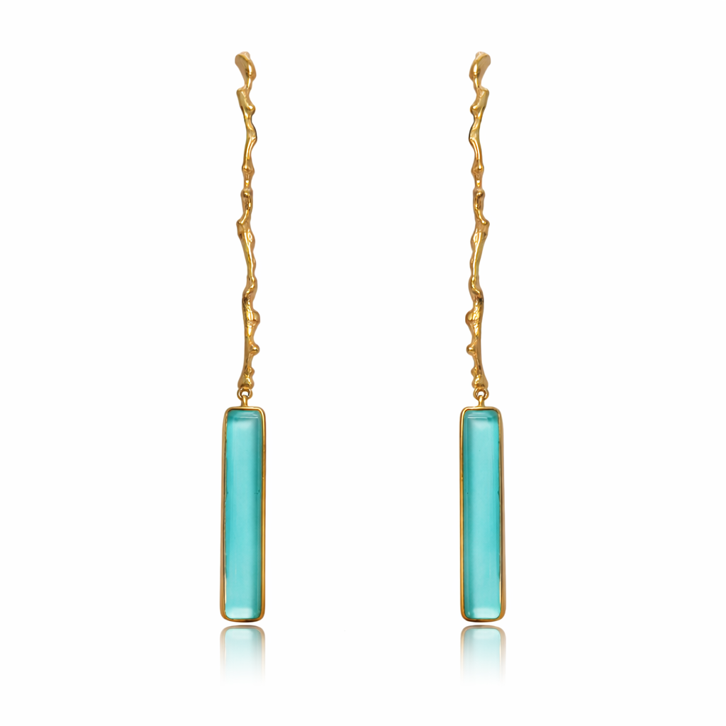 Pendientes Adar Baguette Triplete
