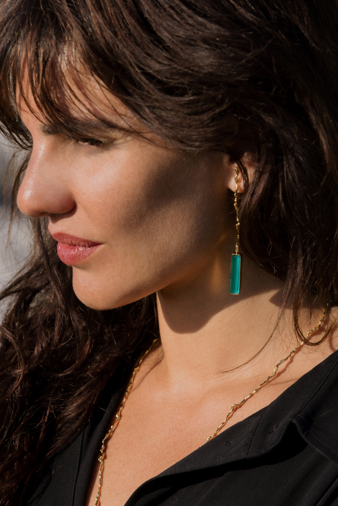 Pendientes Adar Baguette Triplete