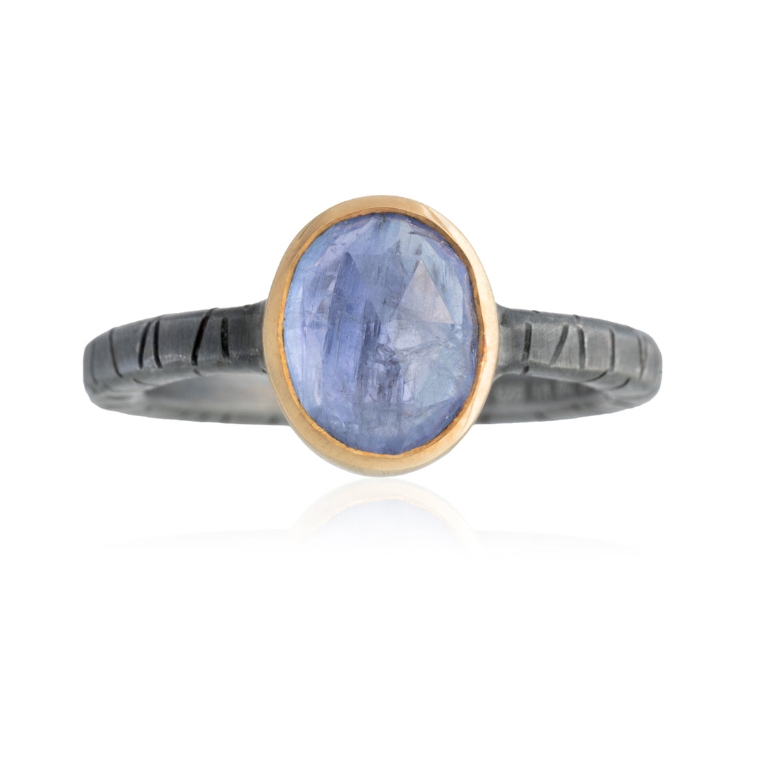 Anillo Tanzanita Ovalado