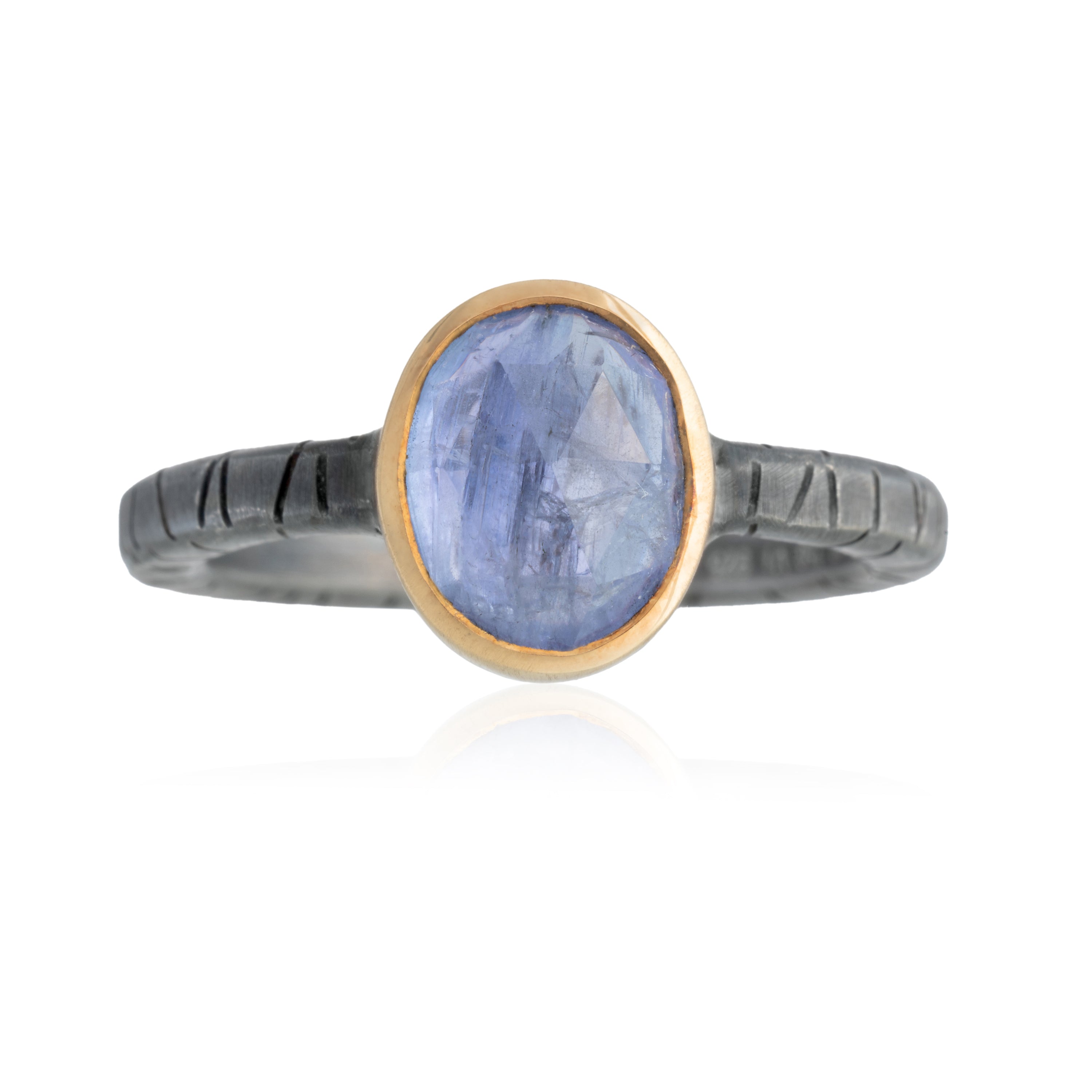 Anillo Tanzanita Ovalado
