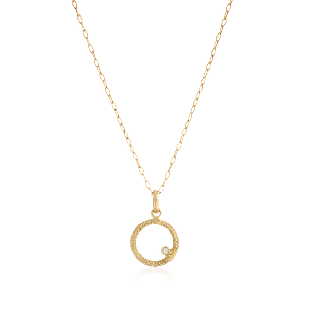 Colgante Beldar Diamante Oro
