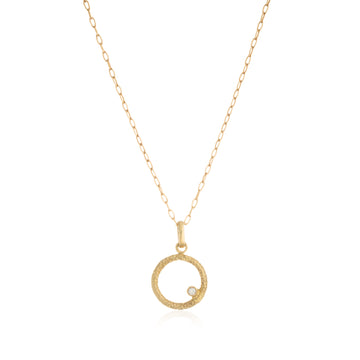 Colgante Beldar Diamante Oro