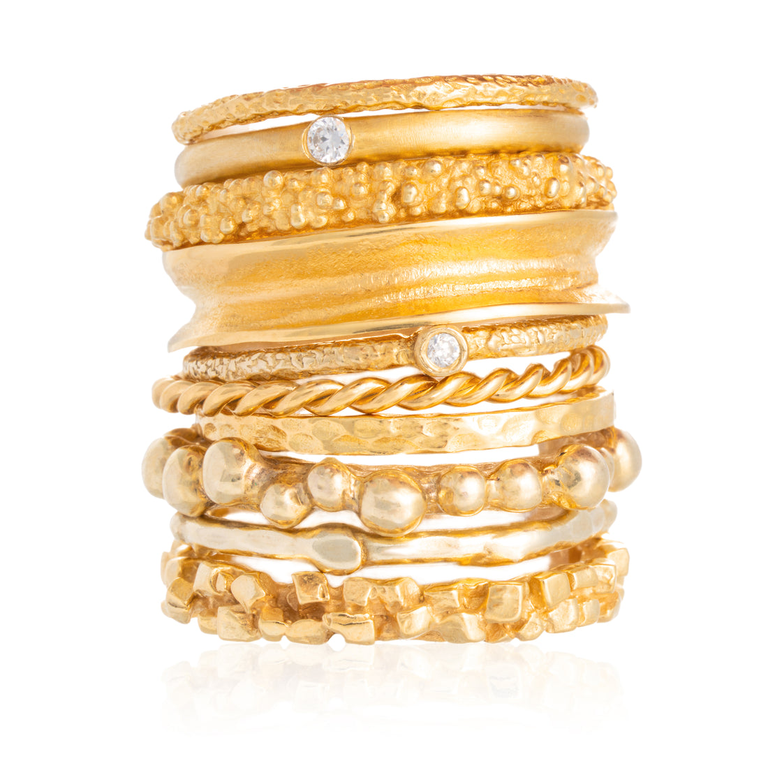 Anillo Bubbles 3D