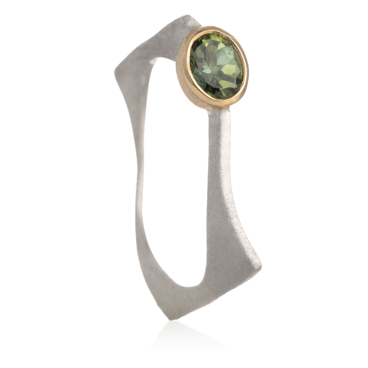 Anillo Guggem Turmalina Verde