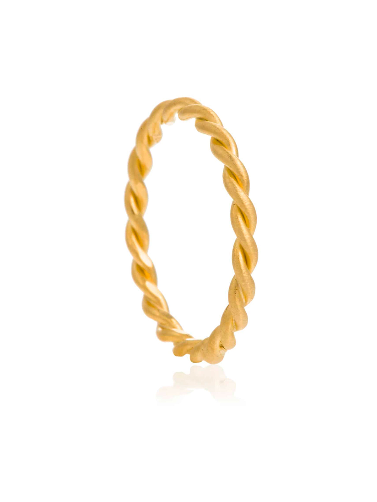 Anillo Twisted L