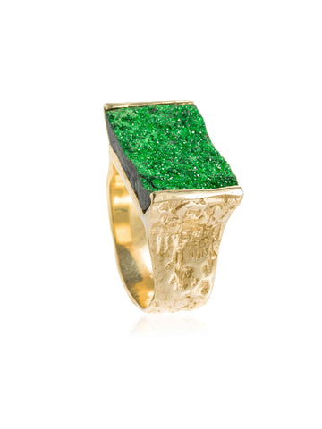 Anillo Emperatriz Uvarovita Oro