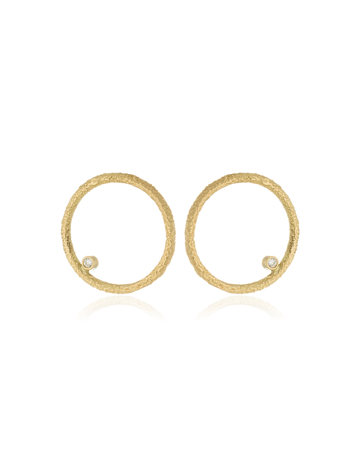 Pendientes Beldar Frontal Diamante