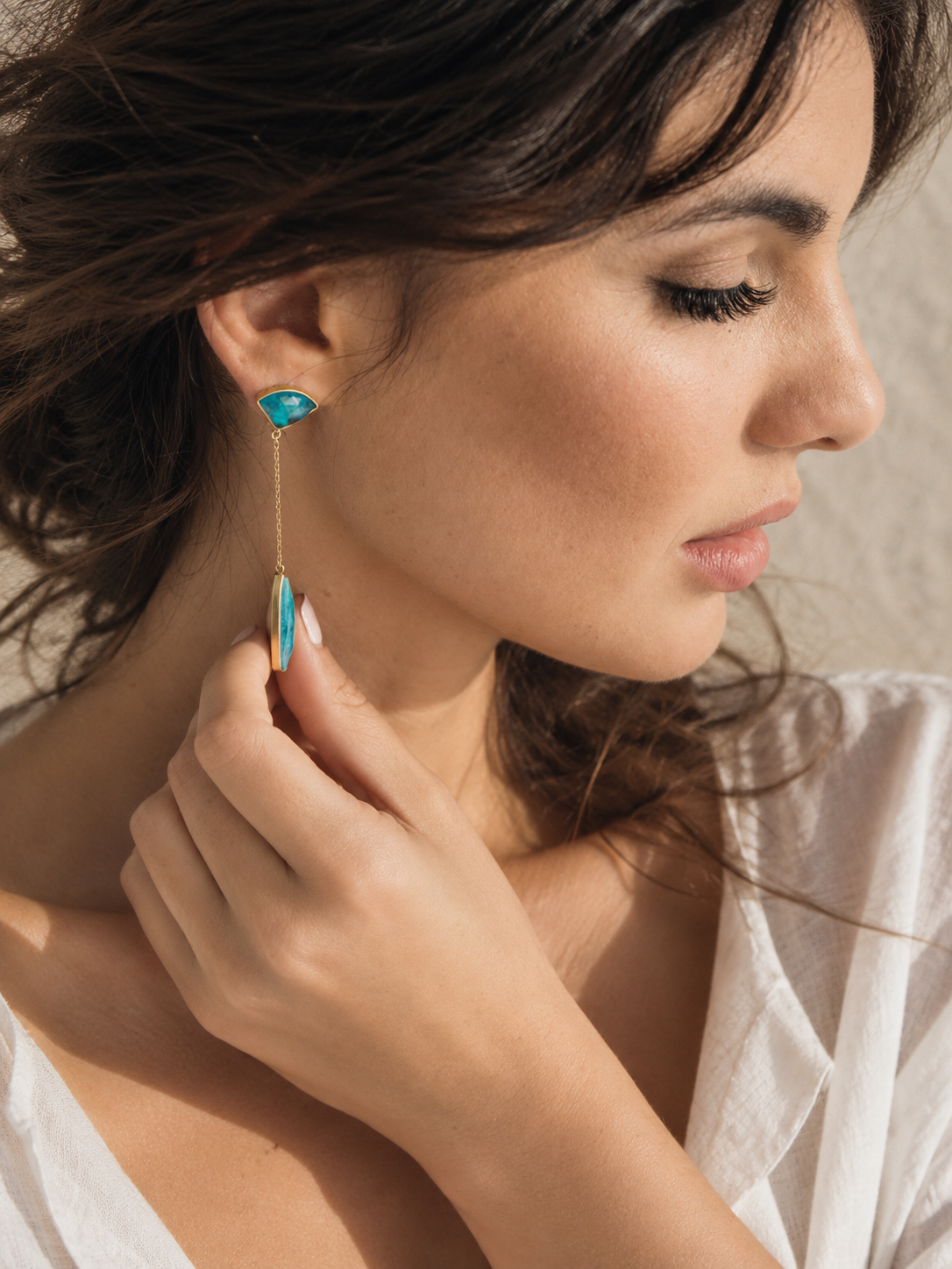 Pendientes Apetite Cadena Oro