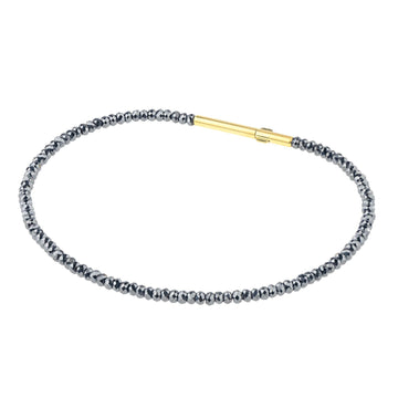 Collar Hematites Negros (3 medidas)