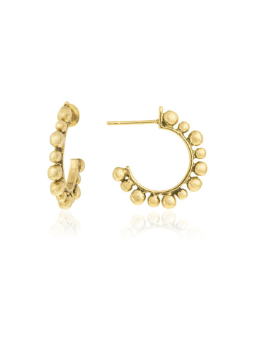 Pendientes Aro Bubble S ORO