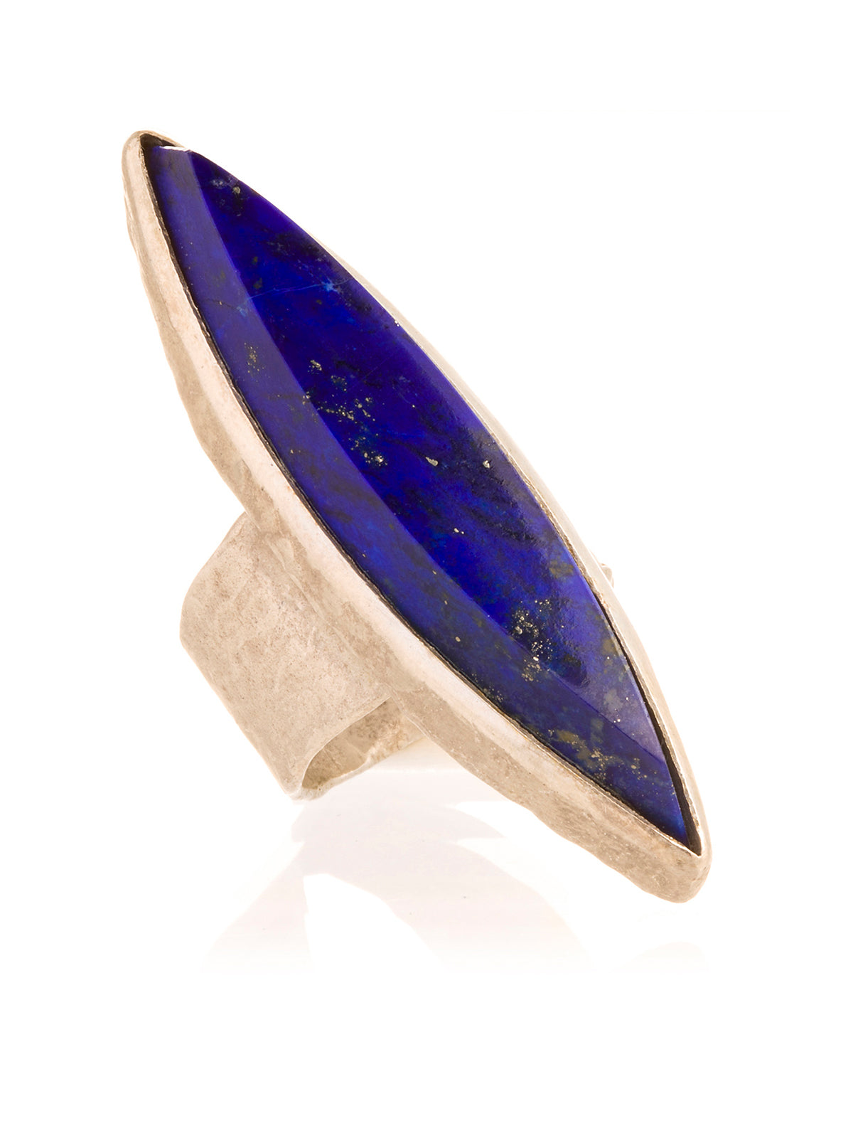 Anillo Lapis Navete
