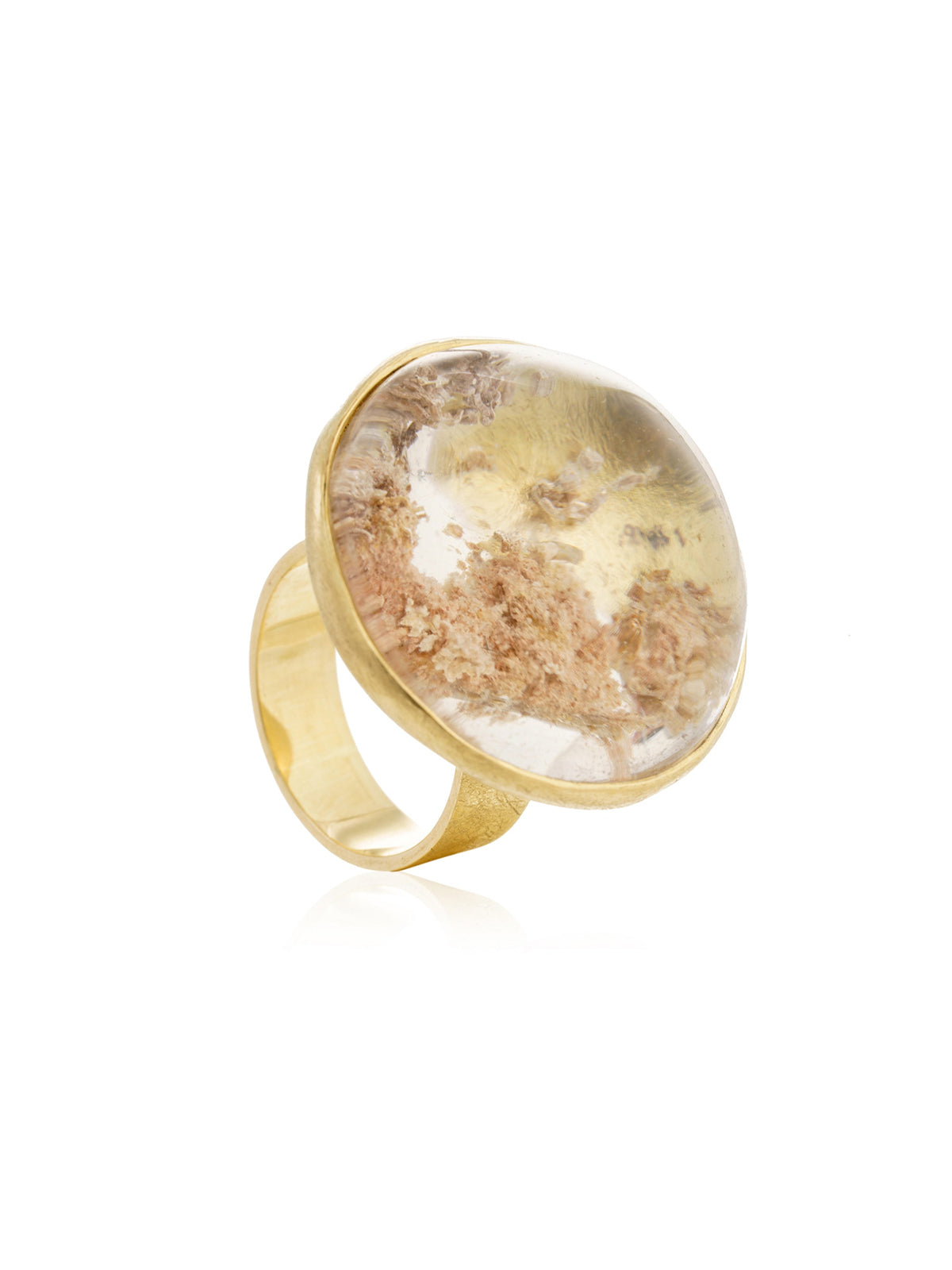 Anillo C. Lodolita Redondo Vintage Oro