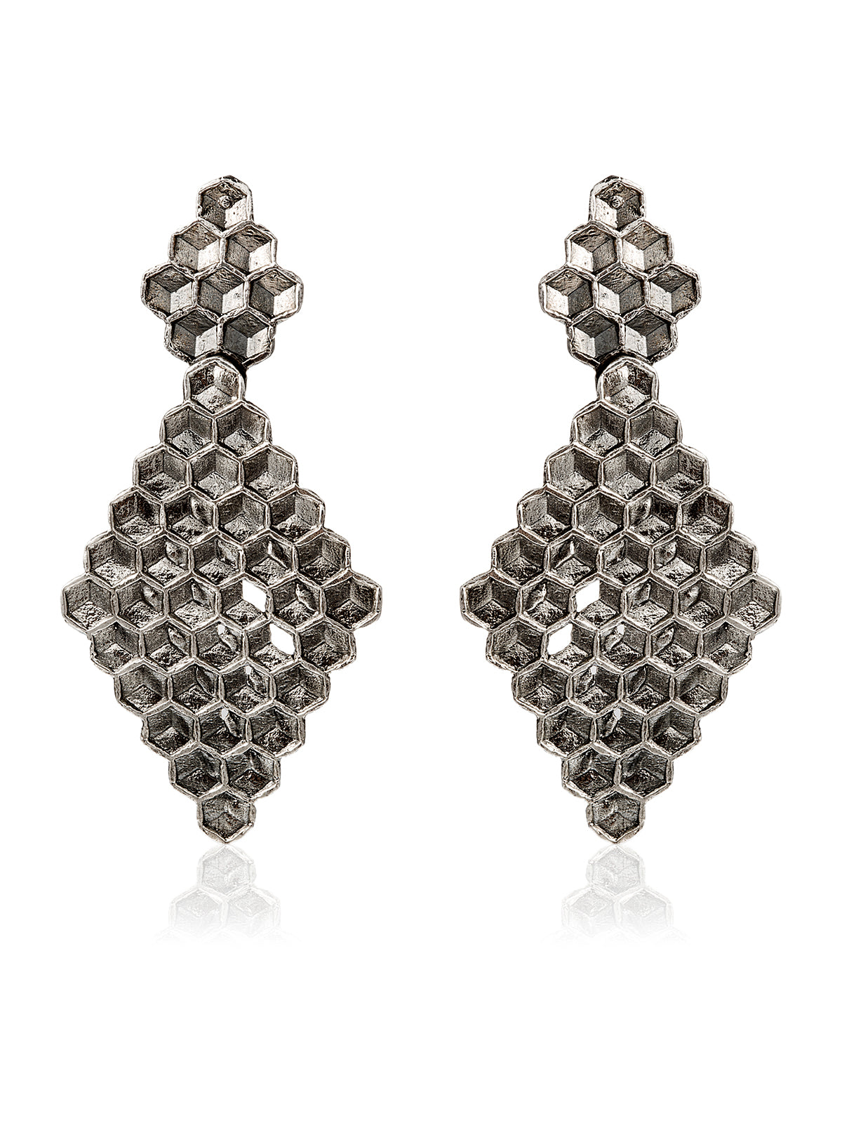 Pendientes Honeycomb