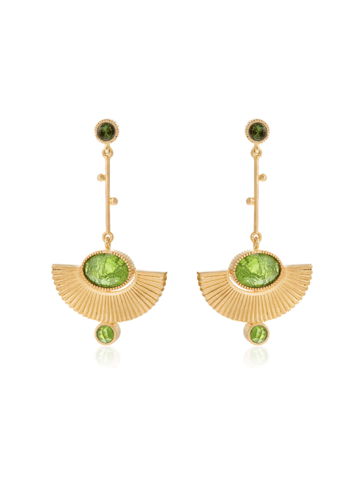 Pendientes Egypt Hiruharri Peridoto
