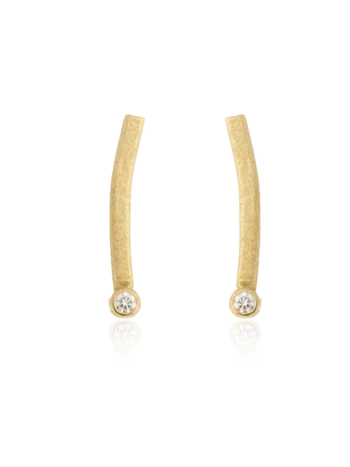 Pendientes Palito Diamante