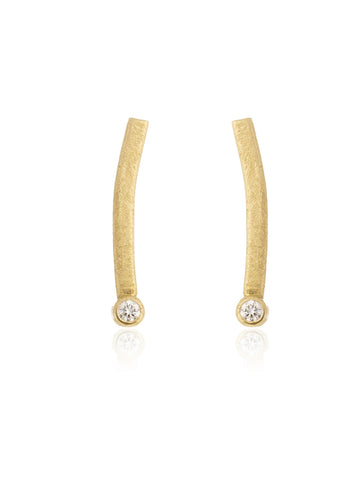 Pendientes Palito Diamante