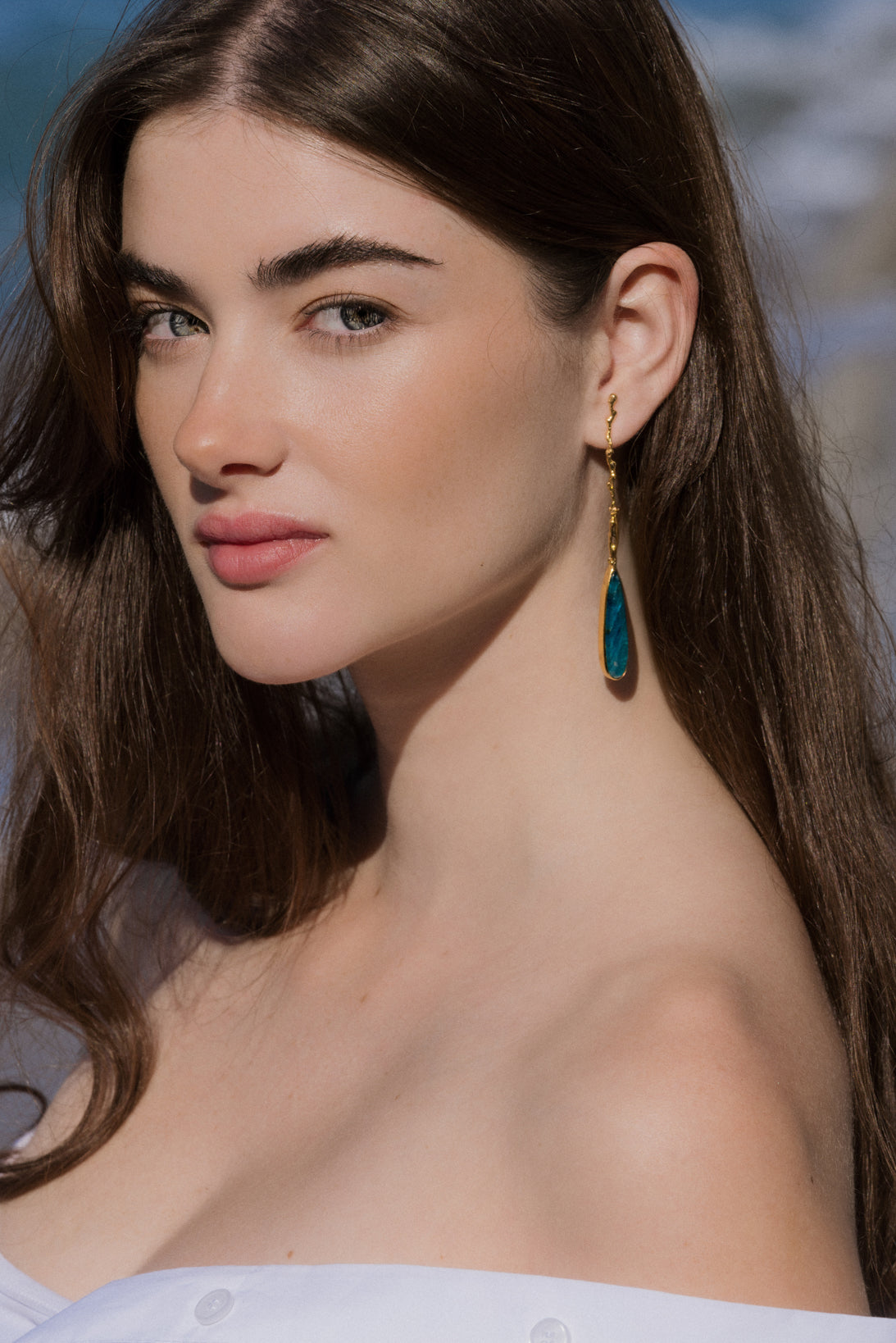 Pendientes Adar Gota Apatite