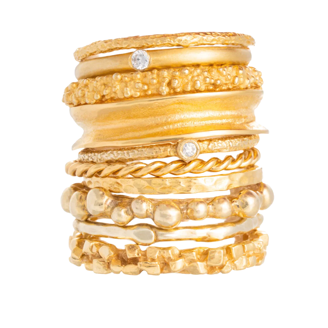 Torre de anillos artesanales y personalizados de SUART Jewelry